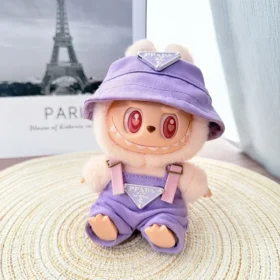 Labubu Accessoire : Chapeaux Salopette Violet Luxe