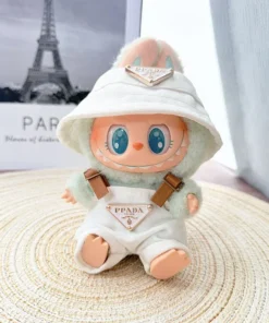 Labubu Accessoire : Chapeaux Salopette Rose Luxe